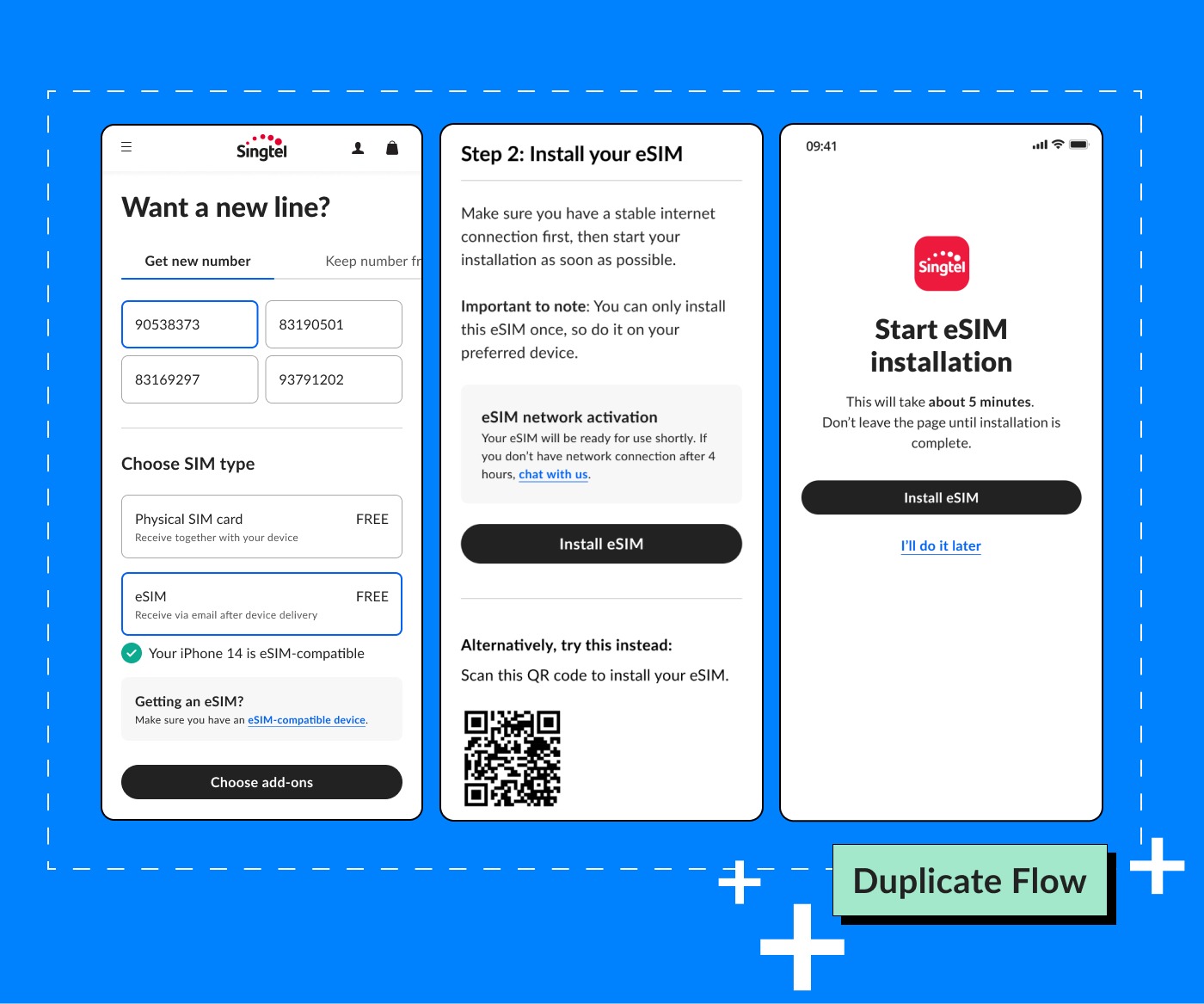 Singtel eSIM blueprint featured image