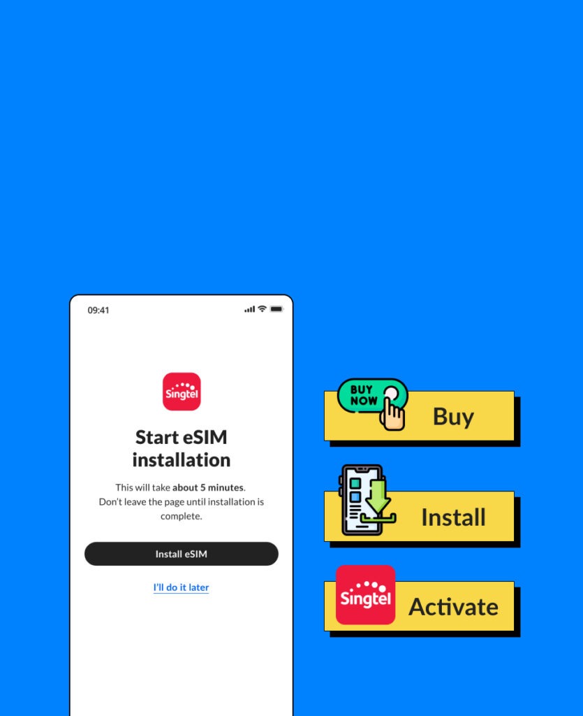Singtel eSIM blueprint featured image